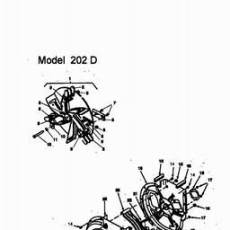 MTD 202 spare parts
