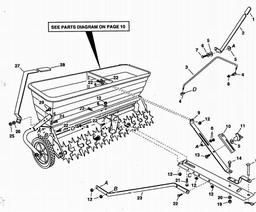 AGRIFAB SPIKE/SPREADER 45-0301 spare parts