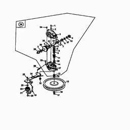 MTD 375 spare parts