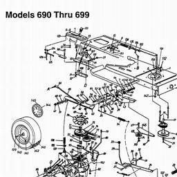 LAWNFLITE (2000) 806 / 13AO698G678 spare parts