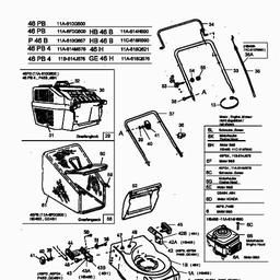 Gutbrod HB 46 B spare parts