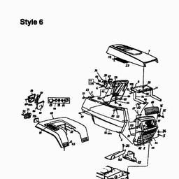 White N 676 C spare parts