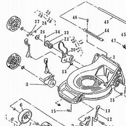 LawnFlite-Pro (2004) 553HW-HWS spare parts