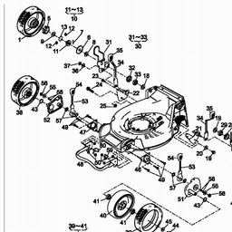 LawnFlite-Pro (2008) 553HWSP-HST spare parts