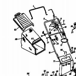 MTD GE 46 spare parts