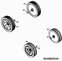 MTD 48 PKM spare parts