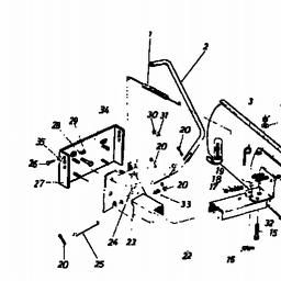 MTD 485 - 42"/107cm for 300, 400, 600 series to 1999 spare parts
