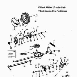 MTD 48 SPMT spare parts