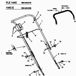 Mac Allister 1440 E spare parts