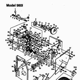 MTD 12-33 spare parts