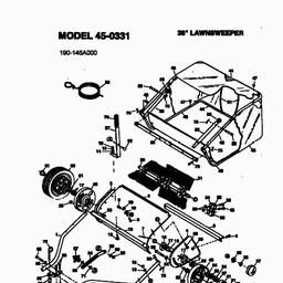MTD 45-0331  (190-145A000) spare parts