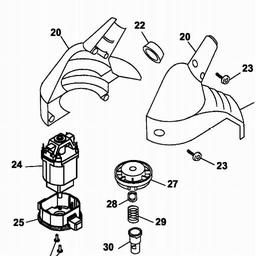 Wolf-Garten RQ 250 spare parts