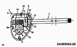 Yard-Man E 7 E 3 F spare parts