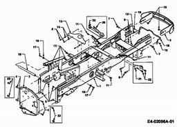 CUB CADET HDS 3186 spare parts