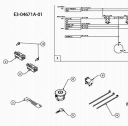 MTD mini RIDER 60 spare parts