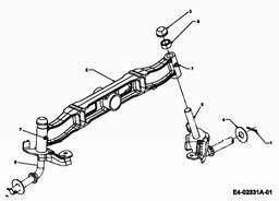 CUB CADET CC 1020 spare parts