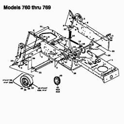 MTD 13/102 spare parts