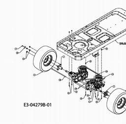 CUB CADET RZT-42 spare parts