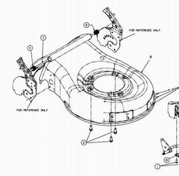 MTD 48 PKM spare parts
