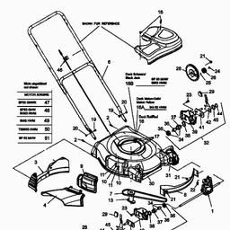 MTD SP 53 GHW spare parts