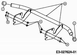 MTD P 180 AMN spare parts