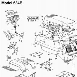 LAWNFLITE (1990) 139-658C611/548 spare parts