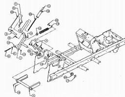 CUB CADET 2165 spare parts