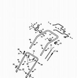 Wolf-Garten Power Edition 42 QRA spare parts