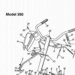 LAWNFLITE (1997) 21-430 / 216-430-678 TILLER spare parts