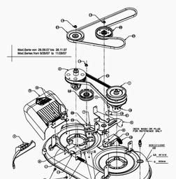 MTD WCM 84 spare parts