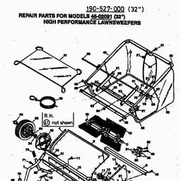 MTD 45-02091  (190-527-000) spare parts
