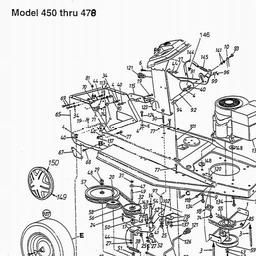 MOWMASTER (2000) RH115 / 13A1450C600 spare parts