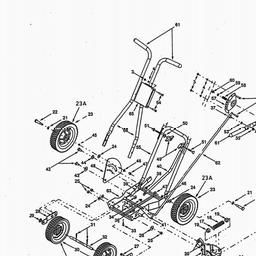LAWNFLITE (2003) 580A / 25A-580A678 EDGER spare parts