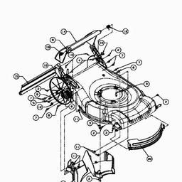 MTD SPK 53 HW spare parts