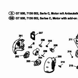 Wolf-Garten GT 850 spare parts