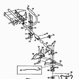 MTD 790 M spare parts