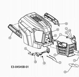CUB CADET GT 1224 spare parts