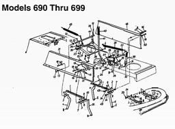 LAWNFLITE (2000) 806 / 13AO698G678 spare parts