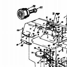MTD SUPER 111 SL spare parts