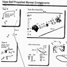VICTA Mulchmaster 550 (2006) spare parts