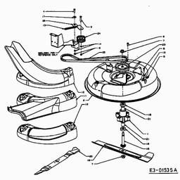MTD PINTO spare parts