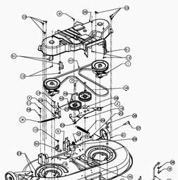 MTD P 180 HG spare parts
