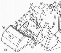 LawnFlite-Pro TD660H 2005 spare parts