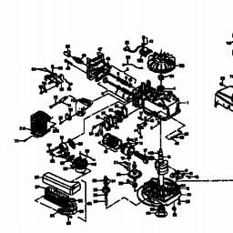 Golf 250 MS 4 spare parts