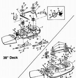 LAWNFLITE (1994/1995) 24-630 / 244(5)635 spare parts