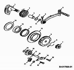 CUB CADET SP 100 spare parts