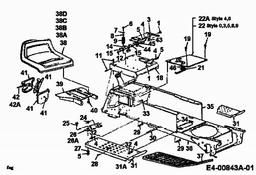 MTD G 185 spare parts