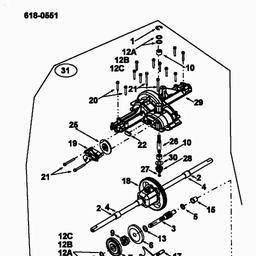 Yard-Man AH 6185 spare parts