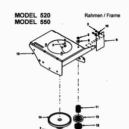 MTD 550 spare parts
