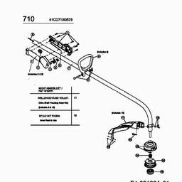 MTD 710 AST spare parts